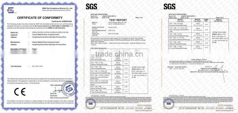 Fuzhou factory EVA slipper cheap home slippers