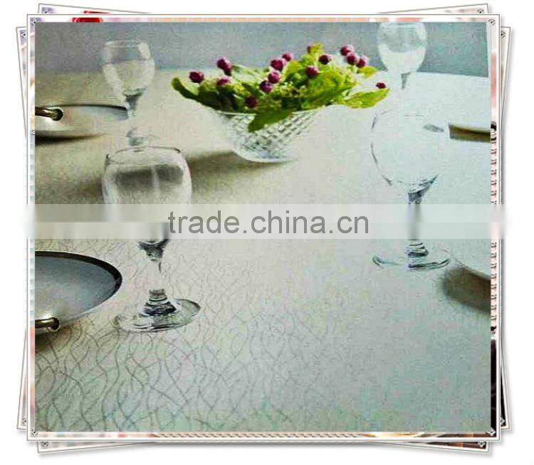 100% polyester western fitted table cloth