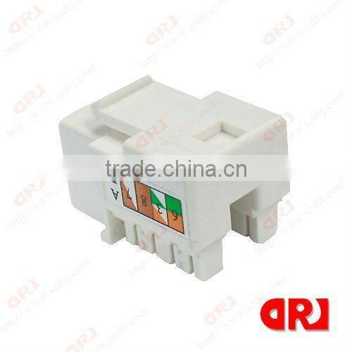 90 degree Rj45 CAT5e UTP Keystone Jack