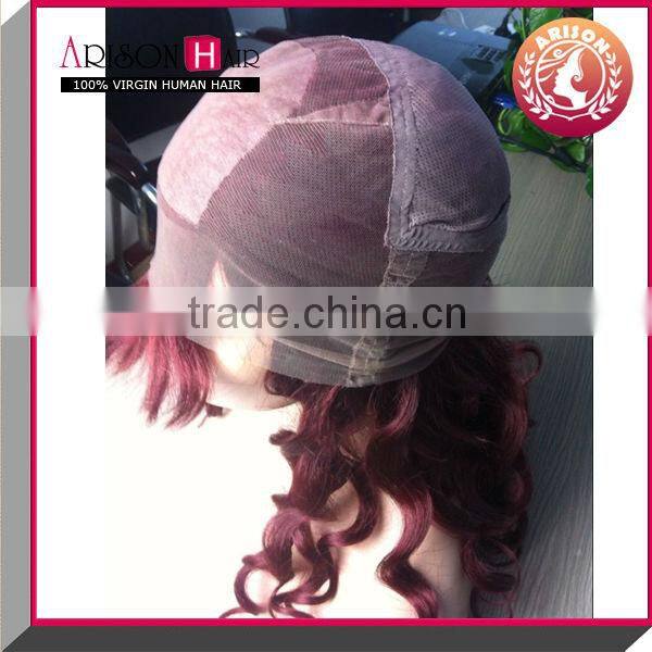 Hot sale natural hairline silk top lace wigs