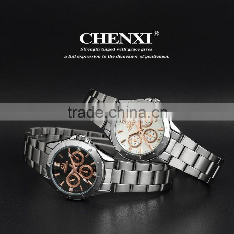 2015 Crazy Hot Stainless Steel Women's Wristwatch Luxury Romantic Gift Watch Wholesale Rose Gold Watch CX-019ALS-R
