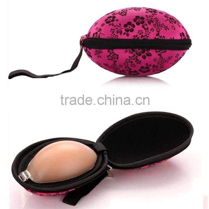 Silicone bra storage boxes storage bag