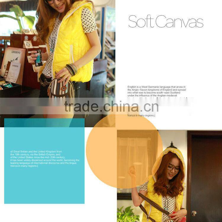 Newest Designer Popular Good Quality Canvas waist pouch/waist belt bag/waist bag