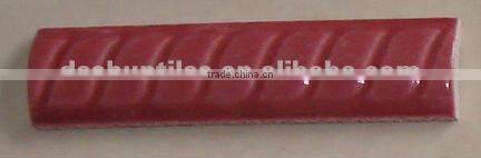 100x25mm ceramic cordon border tile