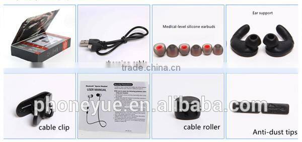 2016 new products magnetic sport csr wireless headphone bluetooth headsets