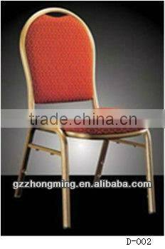 Modern Fabric Stacking Banquet Hotel Chair Hotel Chairs Furniture/Steel Frame Cheap Banquet Chair D-001
