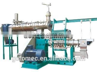 GOFO aquatic feed extruder, pet feed extruder machine, float aquatic puffing machine
