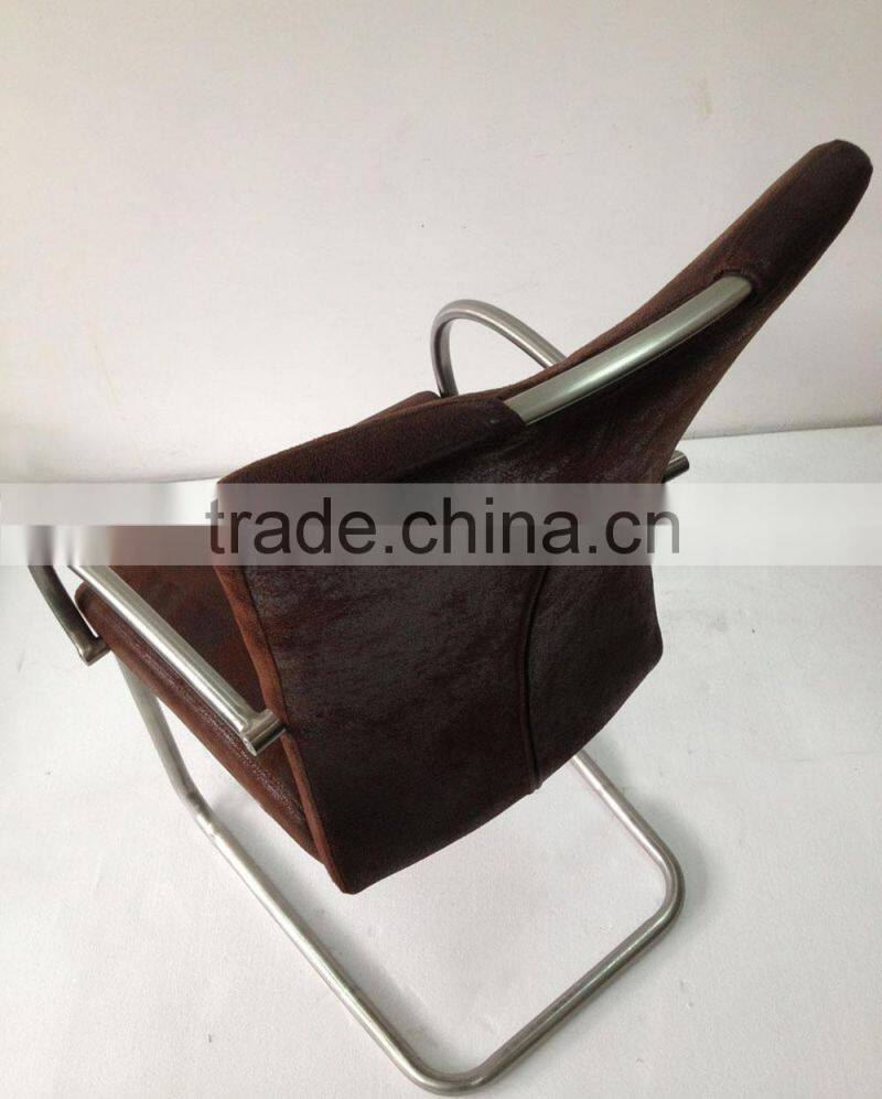 2014 Hot sale stainless steel leather dining chair (SZ-DC040)
