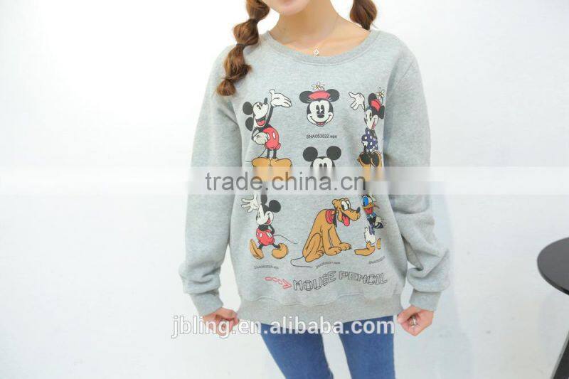 Printed Crewneck Sweatshirt,Custom Sweatshirt