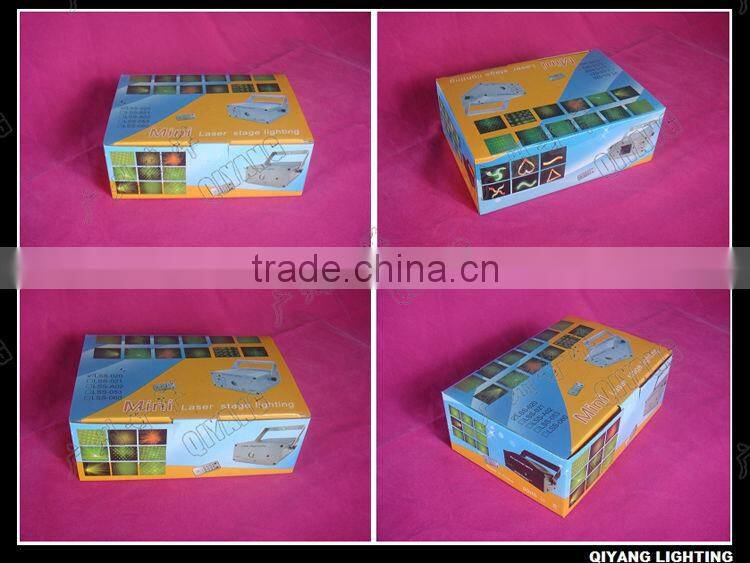 2013 cheapest 150mW 3D mini mini laser light show 12v