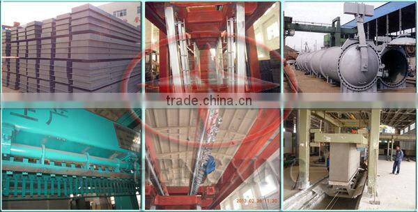 Full automatic AAC block making line based on flyash / AAC block machine line