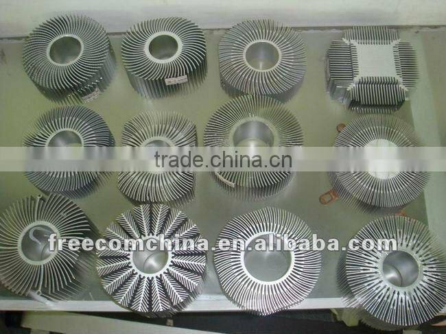 Aluminium Round Heat Sinks Profile