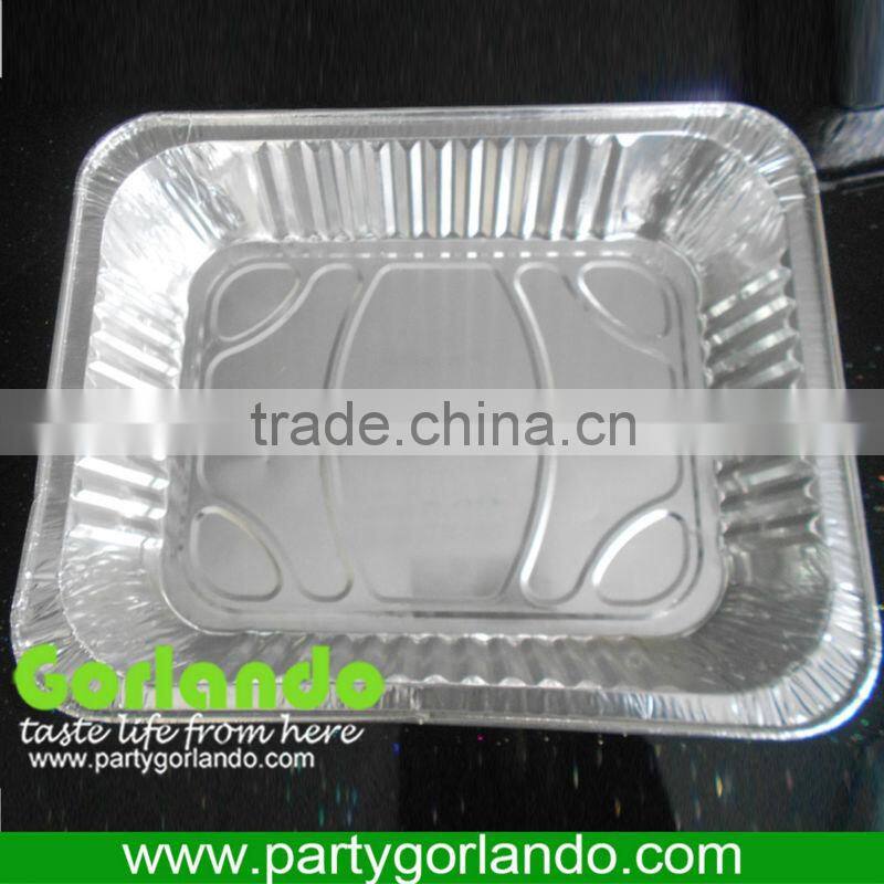 full-size deep steam aluminum foil container