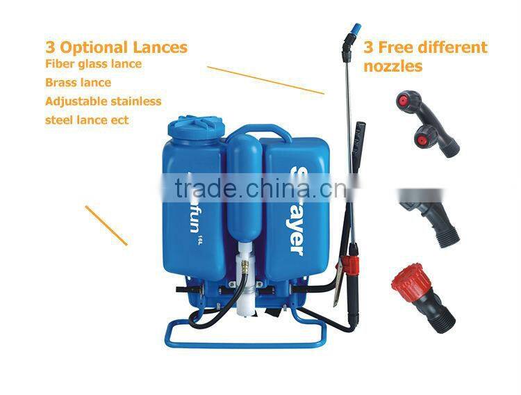 Unique design manual metal hand pest sprayer