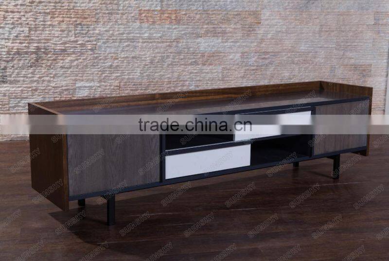specail new mdf wood tv cabinet design matching coffee table for living room