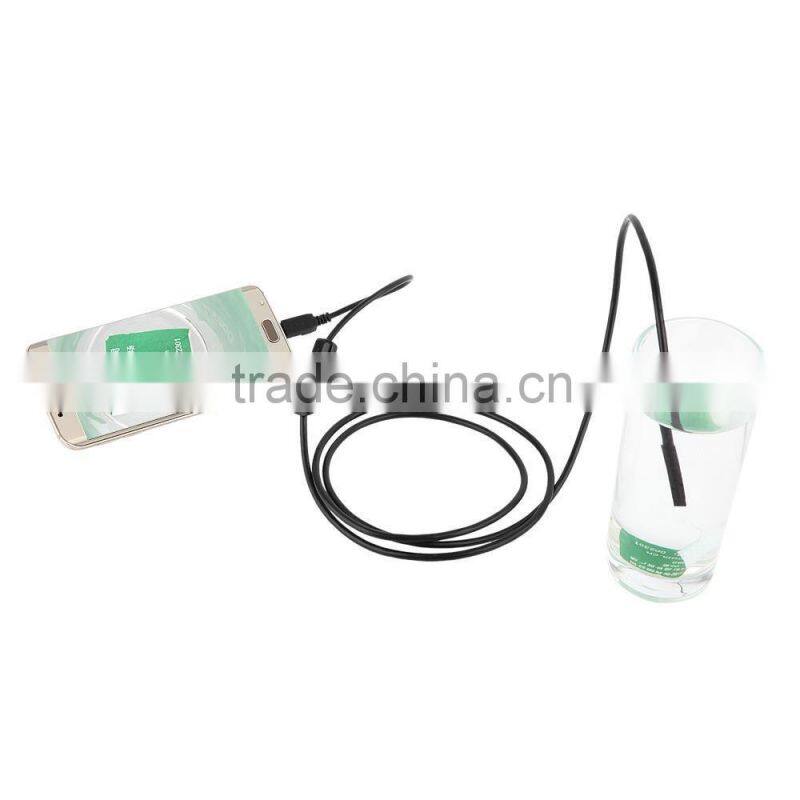 1M 2M 3.5M 3FT 6FT 10FT Endoscope Borescope USB Android Inspection Camera HD 6 LED 7mm Lens 720P Waterproof Car Endoscopio Tube