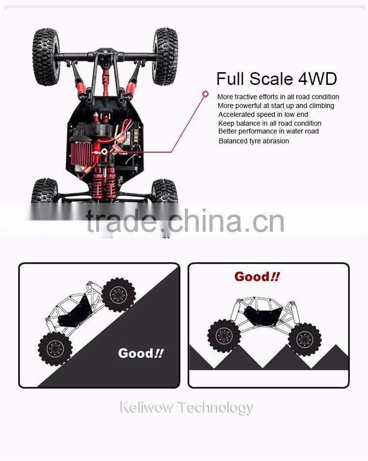 Full 1/12 Scale 4WD RC car with radio control system for outdoor rc hobbies