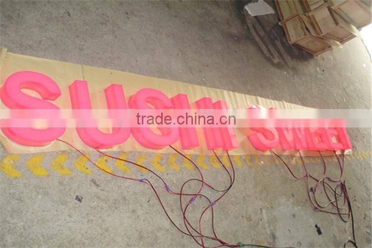 New design front lit and back lit acrylic LED house number