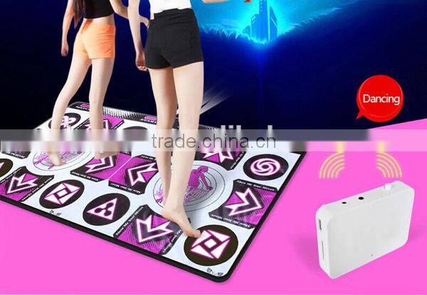 32 Bit Wireless Double Dance Mat For TV and PC With Gamepads