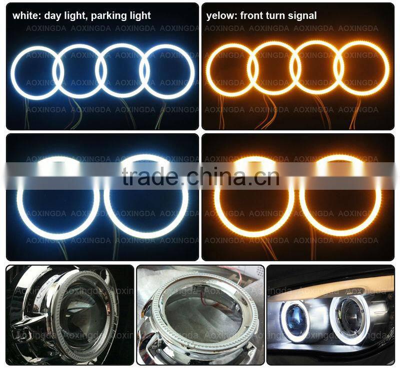 high quality super bright COB halo light white&yellow