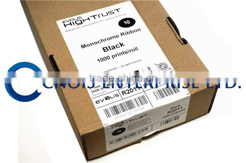 Evolis Pebble4 Single Side Evolis Original R2011 Ribbon Black