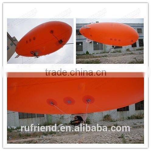 Remote control airship zeppelin for outdoor/advertising blimp 4m