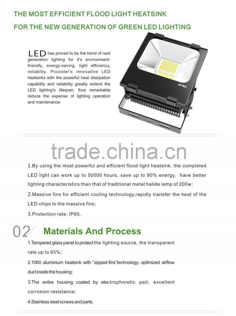 120W LED flood light