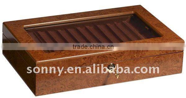 24 Piece Wooden Luxury pen box