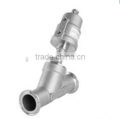 Top quality 45 degree angle seat valve for beer factory