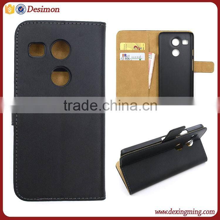 smart phone cover case For Google nexus 5x flip leather case