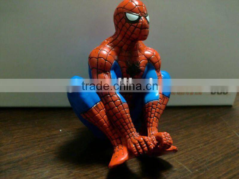 PVC Plastic Spiderman Figure Toys.Screen Toys