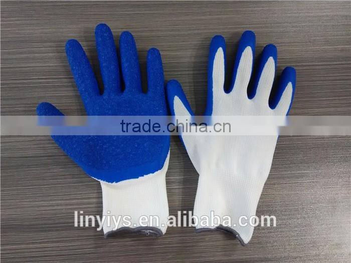 General Quality Nylon Liner Coated Latex Safety Work Gloves Worker Gloves