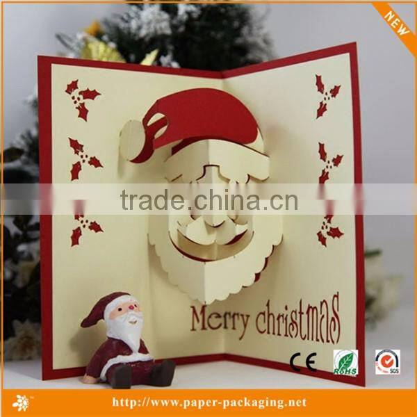 special paper handmade christmas pop up card new year