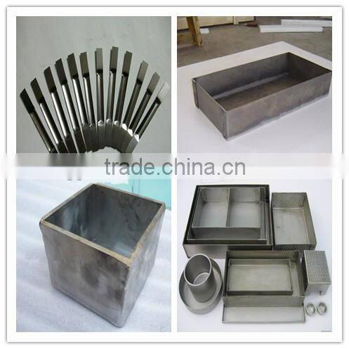 MO1 99.95% pure molybdenum boats for annealing and sintering intelle company