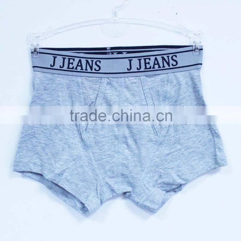 China children's underwear factory simple design plain color underwear boy