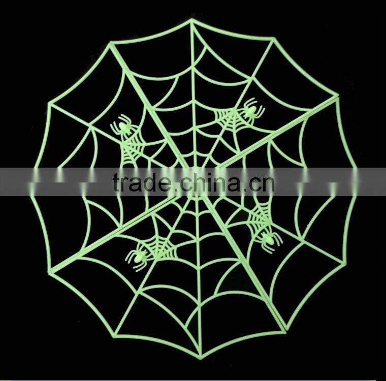 Plastic Halloween glow in the dark sticker