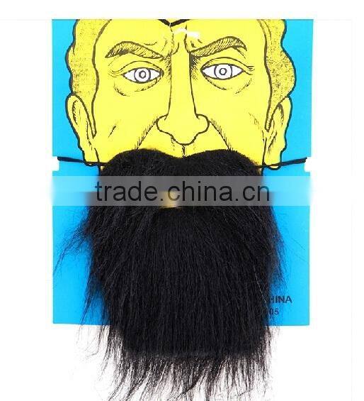 Artificial mustache beard