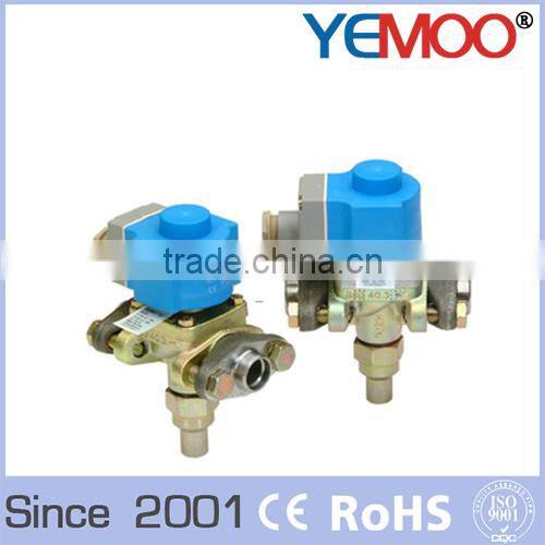 R404a solder refrigeration solenoid valve high effect liquid copper solenoid valve prices
