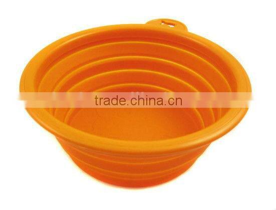 Foldable Silicone Pet Travel Bowl & Pet Feeding Tools