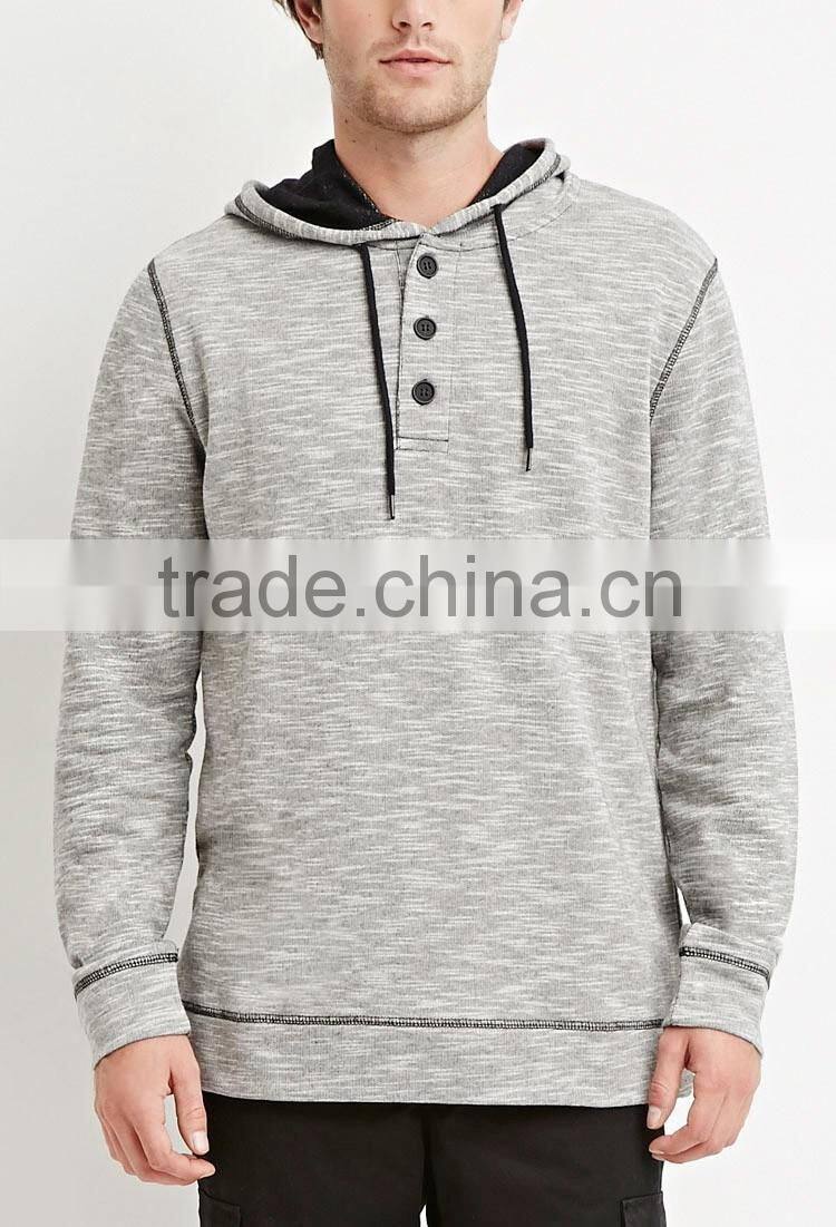 Spring Adult Sporty Pajama Top Men's Cheap Hooded T-Shirts