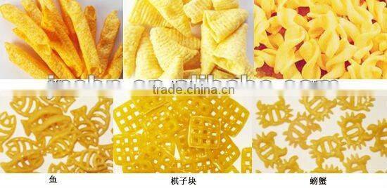 Hot sell extruded frying snacks food processing line