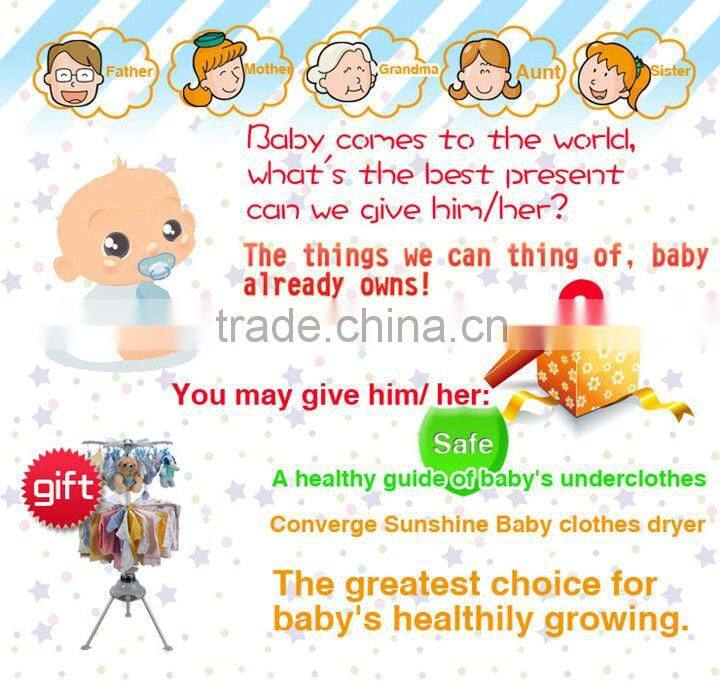 110V floding mini baby portable clothes dryer stand