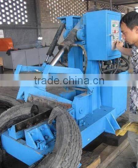 Used tire recycling machine for making rubber powder / tire debeader machine