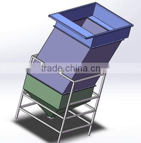 inclined slant plate lamella clarifier solid liquid separator