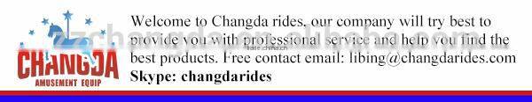 CE approved Changda fun 8 seats backyard amusement rides
