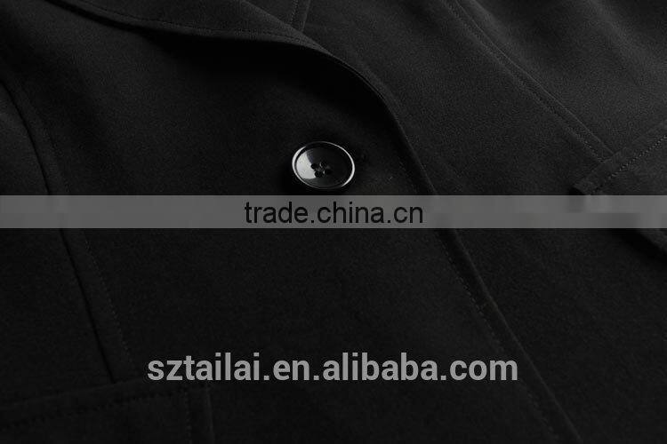 Clothing supplier New style Organic Business women coat cheap