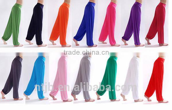 New Women's colorful active running wear yoga pants for wholesale