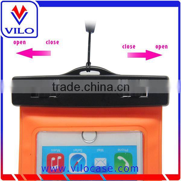 factory wholesales PVC waterproof case for iphone