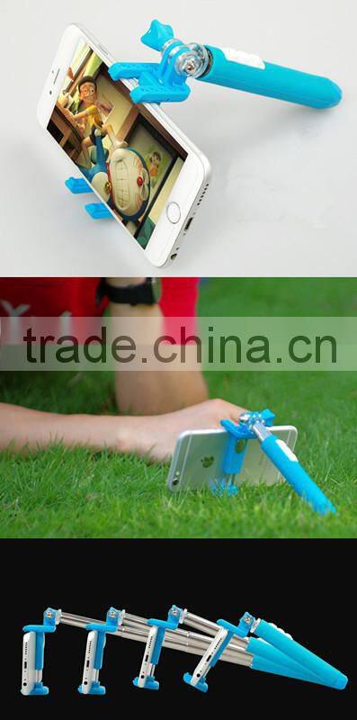 2015 wireless wholesale extendable hand held selfie monopod