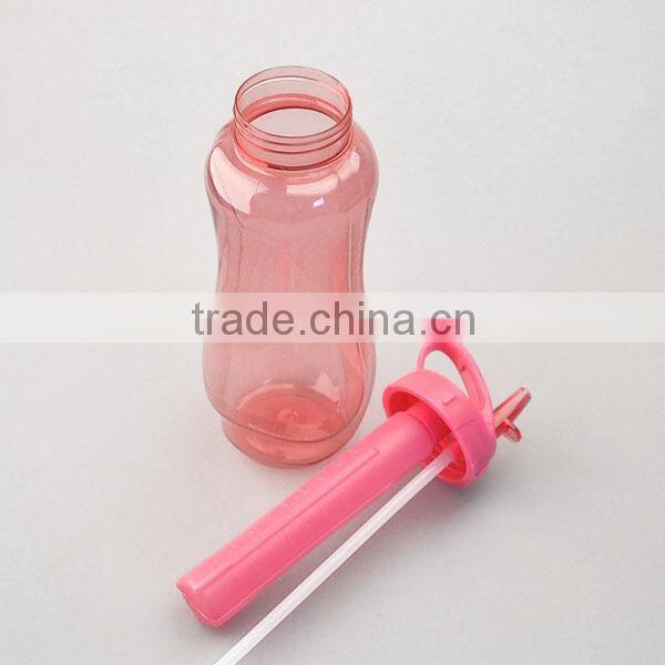 550ML 650ML 800ML 1000ML Custom Tritan Water Bottle with Ice Freezer Stick
